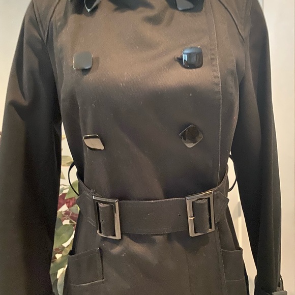 Soia & Kyo Belted Trench Coat 100% Cotton - Picture 2 of 10